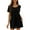R-129 Black, variant on Ladies Going Out Short Sleeve Jumpsuits Rompers for Juniors Boat Neck Backless Tight Plain Fall Summer Jumpsuits 2026 Clothing