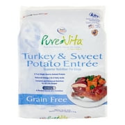 NutriSource Pure Vita Limited Ingredient Grain Free Dry Dog Food, Turkey and Sweet Potato, 25LB