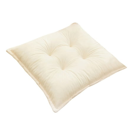 

Qianha Mall Fixed-point Stitching Winter Warm Square Plush Seat Cushion Protective Super Soft Car Seat Office Chair Cushion Machine Washable Heating Seat for Room