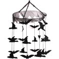 thumbnail image 1 of Halloween Wind Chime DIY Decorative Scary Bat Ornament Holiday Hanging Decor, 1 of 8