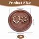 thumbnail image 2 of 1 bandeja redonda pequeña de madera para anillos, con forma de camello. Organizador de anillos de boda. Caja de joyería. Plato. Mini expositor de joyas., 2 of 9