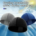 thumbnail image 4 of sunsanly Helmet Liner Hat Sweat Wicking Breathable Mesh Quick Drying Beanie Outdoor Cycling Running Motorcycle Men Under-Helmet Skull Hat, 4 of 7