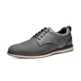 thumbnail image 1 of Zapatos Casual de Vestir para Hombre Bruno Marc Gris Talla 7, 1 of 7