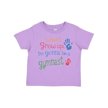 

Inktastic Gymnast Future Gift Toddler Boy or Toddler Girl T-Shirt