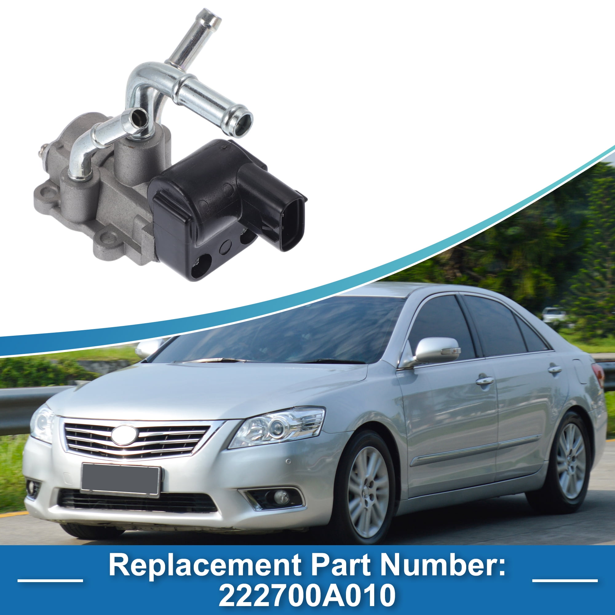 Unique Bargains Car Idle Air Control Valve for Toyota Camry 1994-1995 Replace No.222700A010 IACV Idle Motor Idle Air Control Valve for Stable Engine Operation