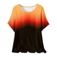 thumbnail image 1 of Plebaso Hauts d'Été pour Femmes Manches Courtes Col Rond T-Shirts Confortables Blouses Amples pour Femmes, 1 of 5