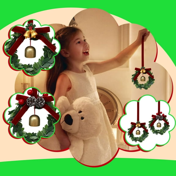 Christmas Decorations 2025 - Holiday Home Decor for Indoor Outdoor Use on Mantel Window Cabinet Front Door - Festive Christmas Tree Ornaments - Merry Christmas Decorations Set A