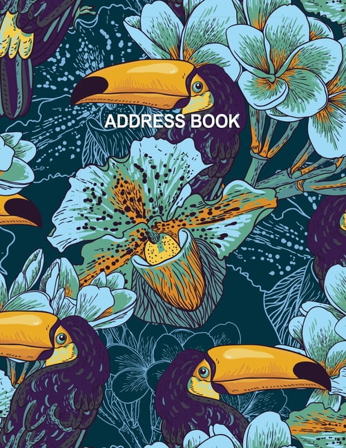 Low Vision Large Print Address Book Contacts and Password Record Book