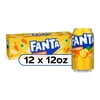 Fanta Pineapple Fruit Soda Pop, 12 fl oz, 12 Pack Cans