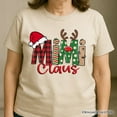 thumbnail image 5 of Mimi Claus Retro Christmas T-Shirt, Matching Family Holiday Tee, 5 of 6