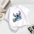thumbnail image 3 of Nueva camiseta de algodón 2024, camiseta de algodón Stitch Dotu con estampado de patrón Harajuku, camiseta para niños y niñas, camiseta de moda deportiva, 3 of 5