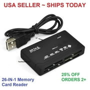Tammyyerke All in One 1 Memory Card Reader-USB External SD MMC Fast M2 Mini Micr I9 U1Z8