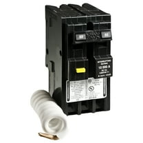 Square D HOM250GFICP Double Pole Ground Fault Circuit Breaker, 50 Amp
