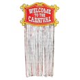 thumbnail image 2 of Fun Express Carnival Foil Door Curtain Decor (Over 7 feet Long) Circus Party Decorations for Events and Birthdays, 2 of 4
