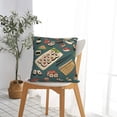 thumbnail image 5 of Sushi Rolls Japanese Food Japan Throw Pillow Cases Decorative Cushion Covers for Living Room Bed Sofa Couch 24x24, 5 of 6