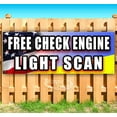 thumbnail image 1 of Free Check Engine Light Scan 13 oz Vinyl Banner With Metal Grommets, 1 of 4