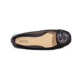 thumbnail image 2 of Womens MICHAEL Michael Kors Fulton Moc Ballet Flats, Black, 2 of 5