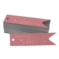 thumbnail image 1 of Inkdotpot Rose Gold Foil Paper Hang Tags Made With Love Text Favor Tags 100 Pieces, 1 of 6