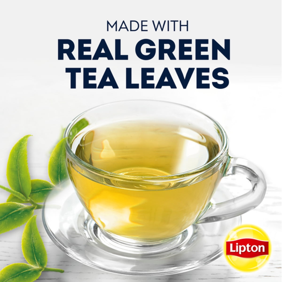 Lipton 100% Natural Hot Green Tea Bags with Hint of Jasmine 100 Ct - 5 Per Case