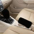 thumbnail image 3 of serony 2pcs/set Handbrake Cover For Winter Comfort And Safety In Icy Weather Good Gift Polyester Gear Cover black, 3 of 4