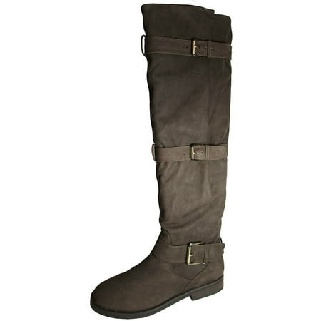 Womens Edgefield LE Tall Leather Boot Shoe