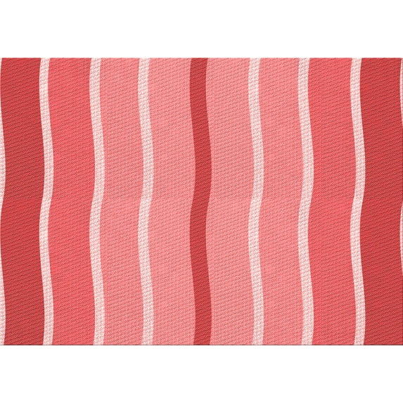Ahgly Company Indoor Rectangle Patterned Light Coral Pink Area Rugs, 2' x 3'