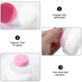 thumbnail image 4 of MasteelfCA 2 Sets Portable Powder Puff Baby Kids Body Talcum Powder Puff Baby Shower Gift, 4 of 8