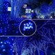 thumbnail image 5 of Guirnalda de Luces Navideñas Twinkle Star para Árbol de Navidad Luces Navideñas y de Halloween 8 Modos de Iluminación 200 LED Azul 66 Pies, 5 of 7