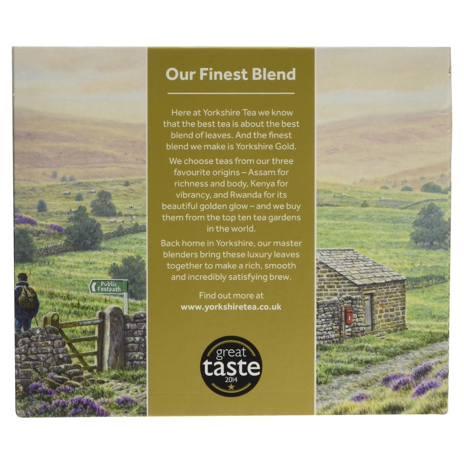 Amazon.com : Yorkshire Gold Tea Tea Bags 250 g (Pack of 5