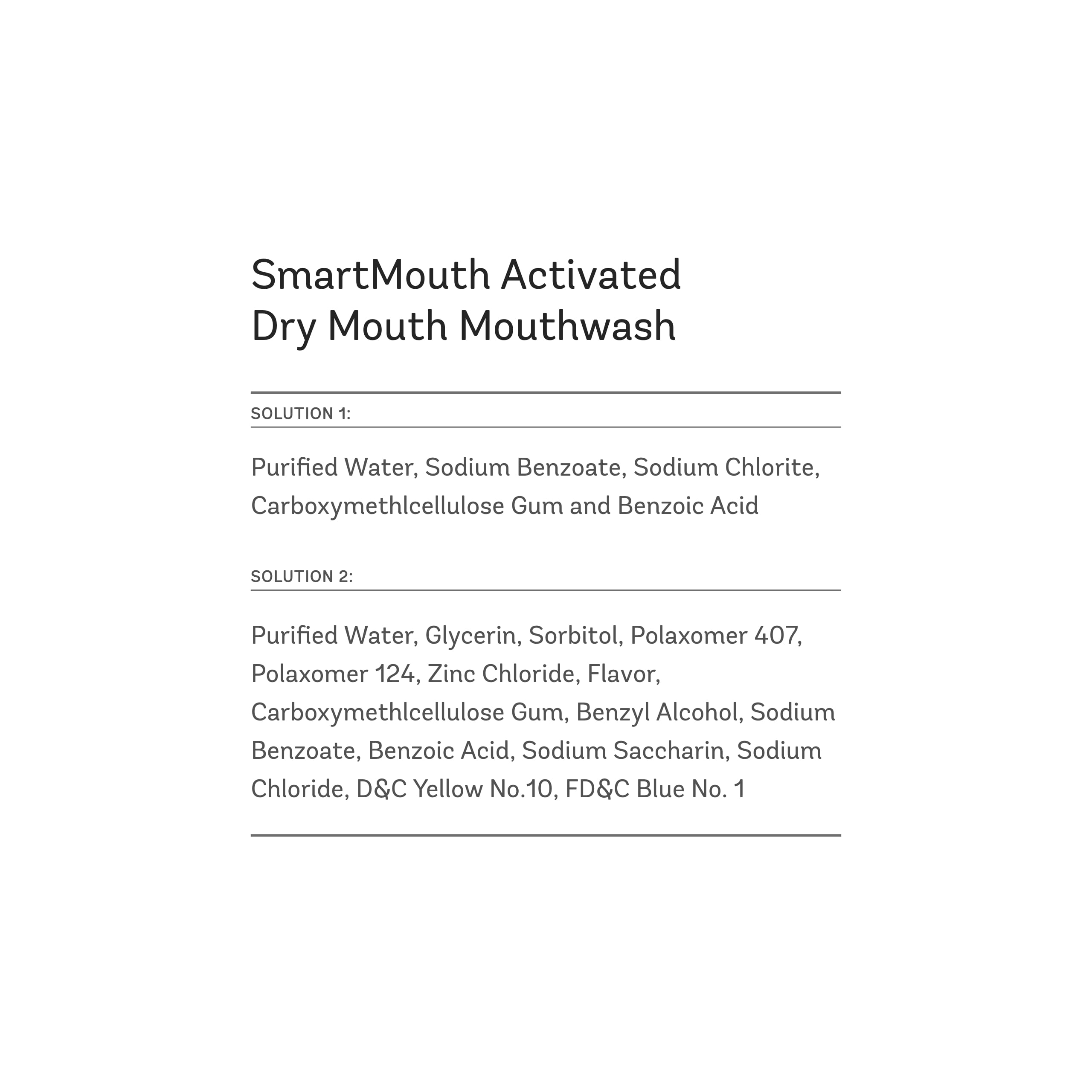 SmartMouth Activated Dry Mouth Mouthwash, Dry Mouth and Bad Breath Relief, Mint, 16 fl oz, 3 Pack