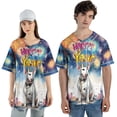 thumbnail image 4 of Happy New Year with Bull Terrier Fireworks Holiday Xmas Winter 2025 All Over Print 3D Baseball Shirt Bully Dog Lovers Gifts Idea Softball Sport - 00025, 4 of 6