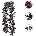 thumbnail image 2 of Halloween Black Rose Vine for Home Party Decoration, 2 of 4