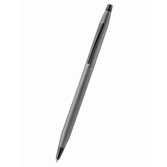Cross Classic Century® Polished Slate Gray Engraved Diamond Pattern with Slate Gray PVD Appointments Ballpoint Pen