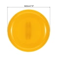 thumbnail image 2 of Unique Bargains 7.9 Inch Art Plate Hanging Decorative Plate with Display Stand for DIY Handmade Material Mosaic Base Production Yellow, 2 of 4