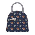 thumbnail image 1 of Easygdp Hedgehog And Snail Bolsa de Almuerzo Insulada Grande, Forro de Aluminio, Diseño Espacioso, a Prueba de Fugas, Ideal para Trabajo, Picnics, Viajes y Actividades al Aire Libre, 1 of 6
