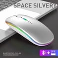 thumbnail image 1 of Ratón Inalámbrico Recargable Bluetooth para MacBook pro MacBook Air Mac Portátil Chromebook Windows MacBook HP PC DELL, 1 of 8