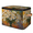 Multicolor 3, variant on ADECORIVY Beautiful Blue Peacock Storage Bin with Zipper Lid, Fabric Foldable Shelf Baskets Boxes, Closet Lidded Storage Bins, Decorative Clothes Organizer for Bedroom Home
