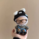thumbnail image 4 of Ropa y accesorios para minimuñecos de peluche de 17 cm para Kpop coreano Exo Labubu Idol, ropa a rayas, ojos, zapatos, traje, regalo, 4 of 5