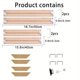 thumbnail image 1 of 1 Set DIY Wood Canvas Stretcher Frame Bars Kit For Gallery Wrap Oil Painting Mounting Stretcher Strips Oil Painting Wall Art Decor, 1 of 5