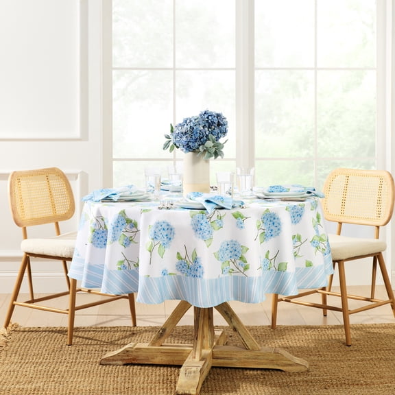 Nantucket Hydrangea Garden Tablecloth