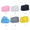 thumbnail image 3 of Sonducket 1 par de fundas de silicona para zapatos para hombres y mujeres, antideslizantes, flexibles, impermeables, elegantes, a prueba de fugas, Accesorios de calzado Negro S Sonducket AP012017-03, 3 of 6