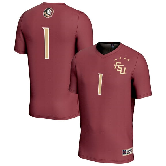 Youth GameDay Greats #1 Garnet Florida State Seminoles Lightweight Collegiate Soccer Fashion Jersey