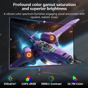Z-EDGE 25 inch Gaming Monitor 1080P 240Hz 1ms MPRT FHD VA Panel 350cd/m² Brightness Computer monitor