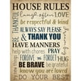 thumbnail image 3 of Allen, Kimberly 19x24 Black Modern Framed Museum Art Print Titled - House Rules, 3 of 5