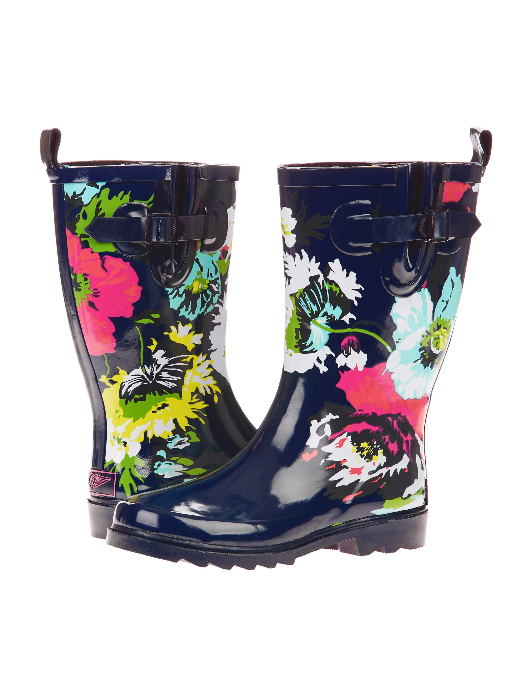 print rain boots