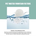 thumbnail image 4 of 8Pcs Cat Water Fountain Filters for 67Oz/2L Pet Water Fountain, 4 of 5