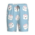 thumbnail image 4 of Fotbe Cartoon Sushi Pajama Shorts for Men, Men's Pajama Bottoms, Sleepwear,Short Pajama Pants-XX-Large, 4 of 9