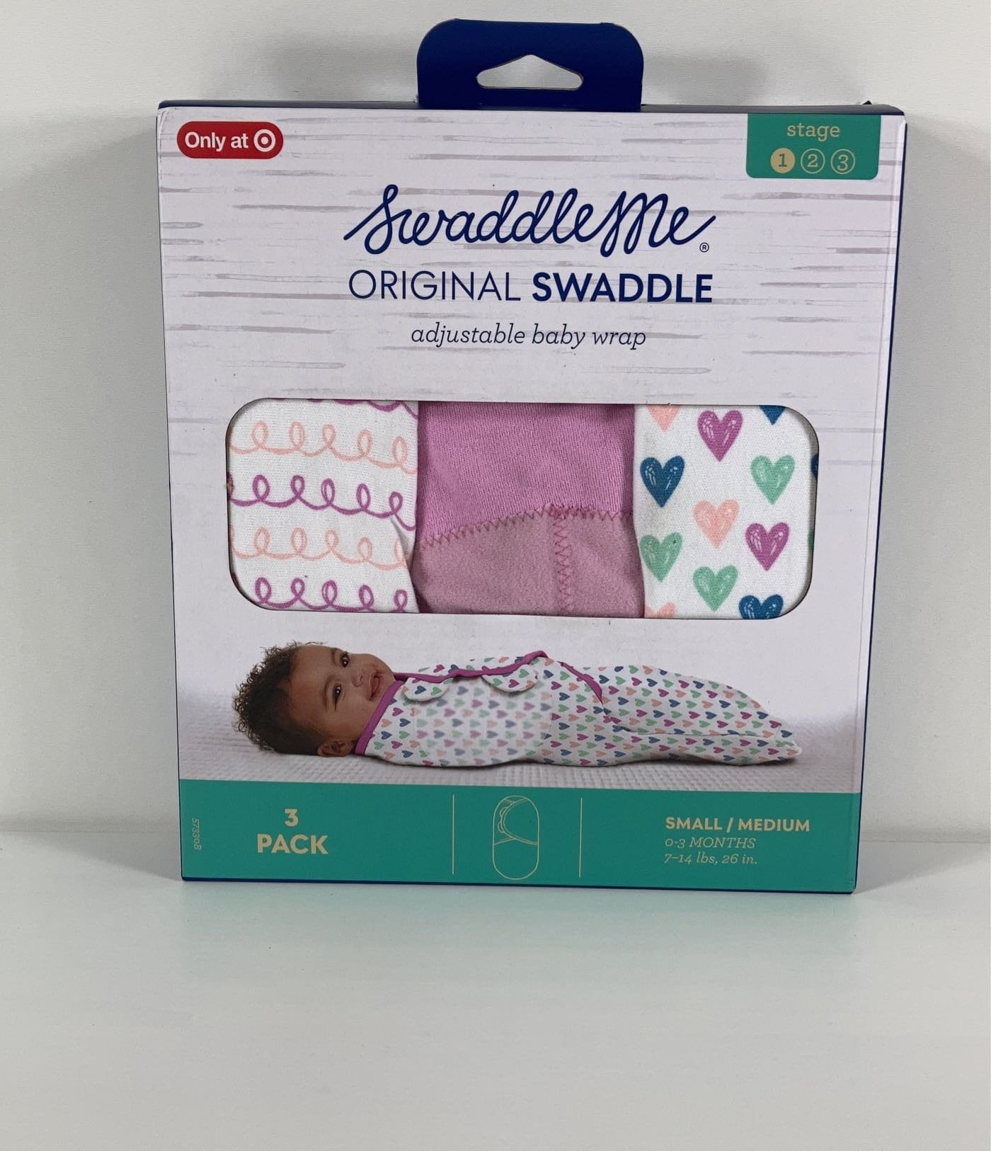 Open Box SwaddleMe Original Swaddle Wrap, 3pk, 0-3 Months