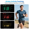 thumbnail image 3 of Reloj podómetro impermeable Kummel Fitness Tracker, 3 of 7