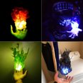 thumbnail image 3 of Halloween Luminous Floating Fireball LED Special Effects Props Glowing Ornaments 2 Pack - Handheld Prop Role Play clothes(D), 3 of 4